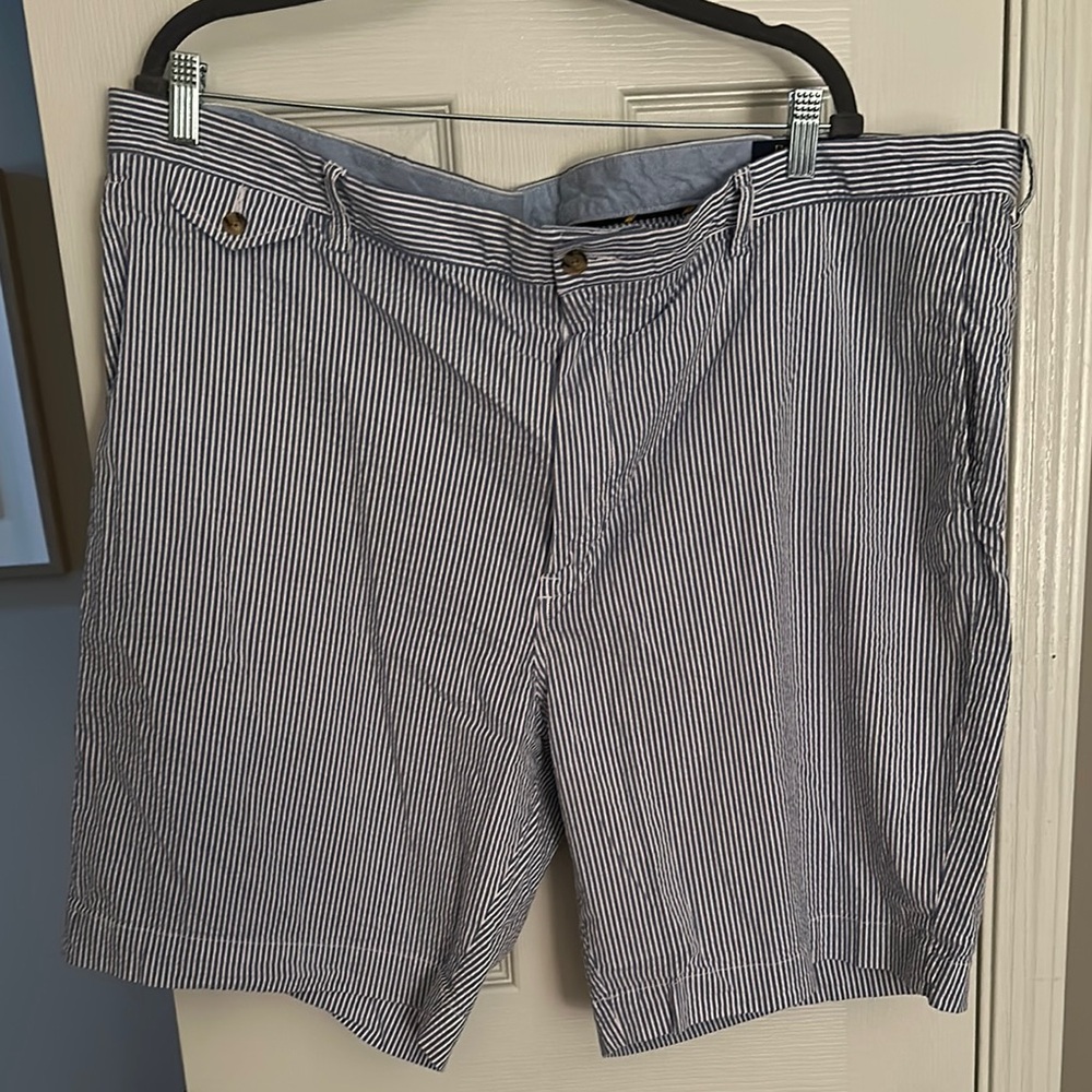 Men's Ralph Lauren Polo Striped Blue Shorts